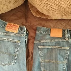 2 pair lucky brand jeans